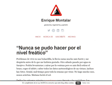 Tablet Screenshot of enriquemontalar.com